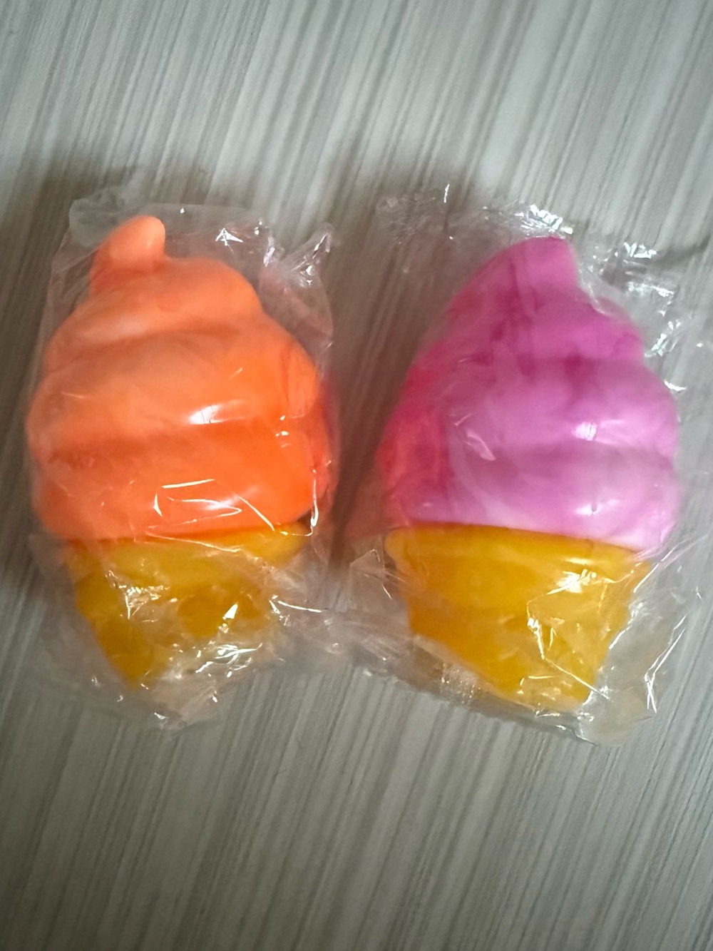 2-Pack Ice Cream Cone Squishy Toy - Kids Stress Relief - Picture 2 of 4